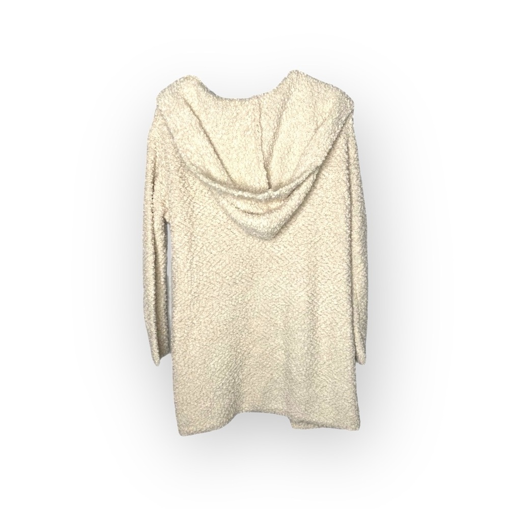 new Young Fabulous & Broke ❃ Wylie Fuzzy Hoodie Cardigan Teddy Coat ❃ Ash ❃ M L - Picture 11 of 16